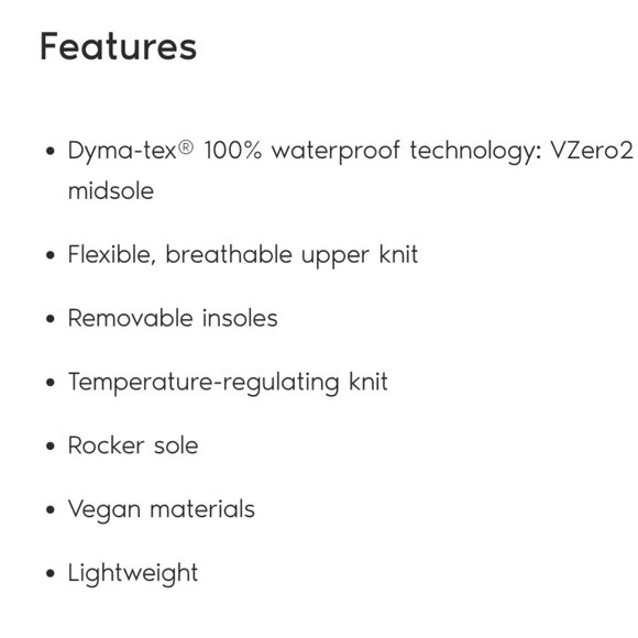 VESSI Sneakers Size W8 Like New Pearl White Waterproof Wide Fit - Picture 4 of 9